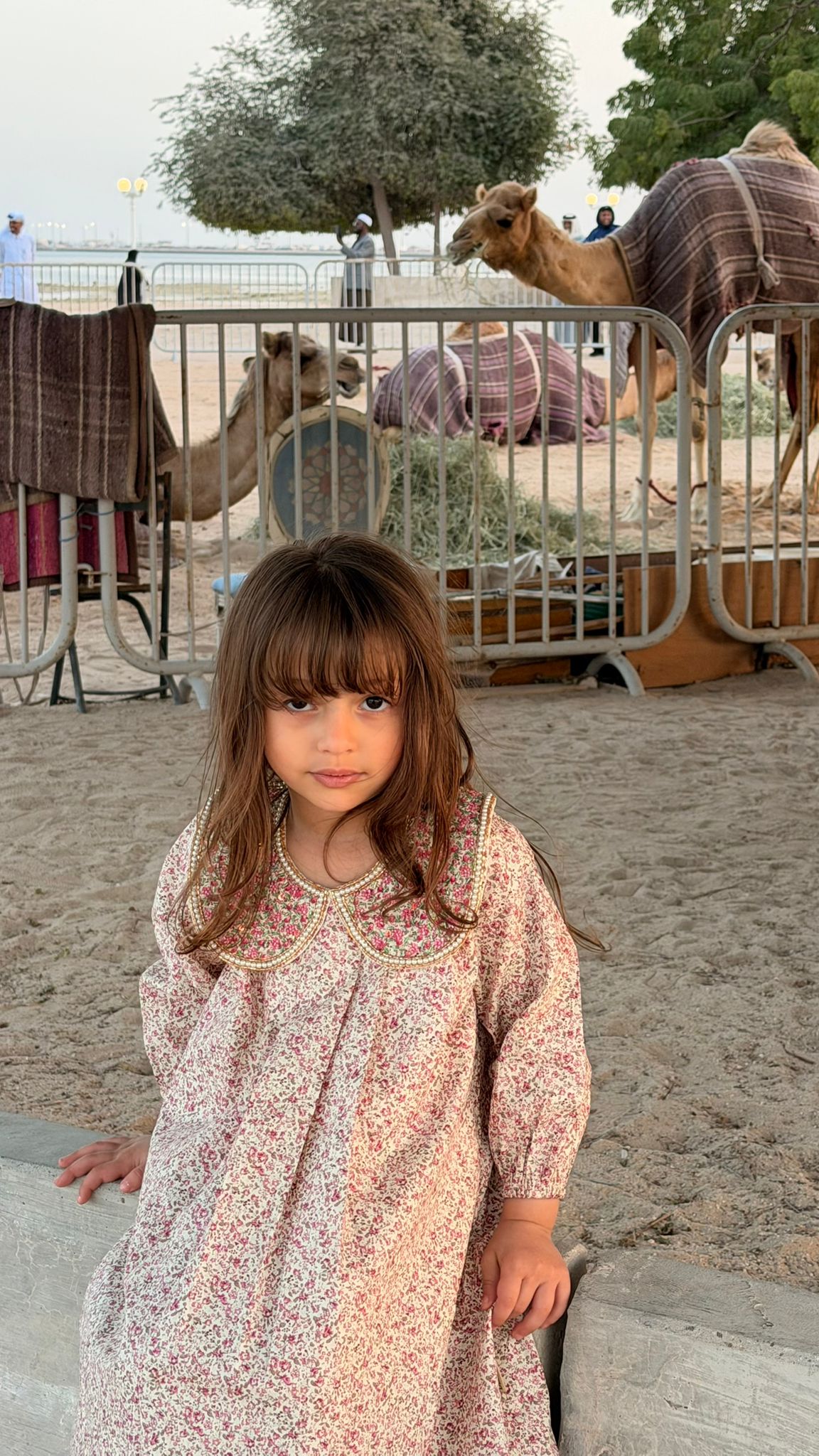8dce058f-61d5-49bb-9c63-f4587861bfcd جلابيه اطفال - ورود صغيره - الصورة 1
