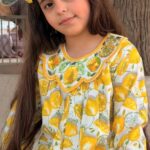 جلابيه اطفال- ليمون